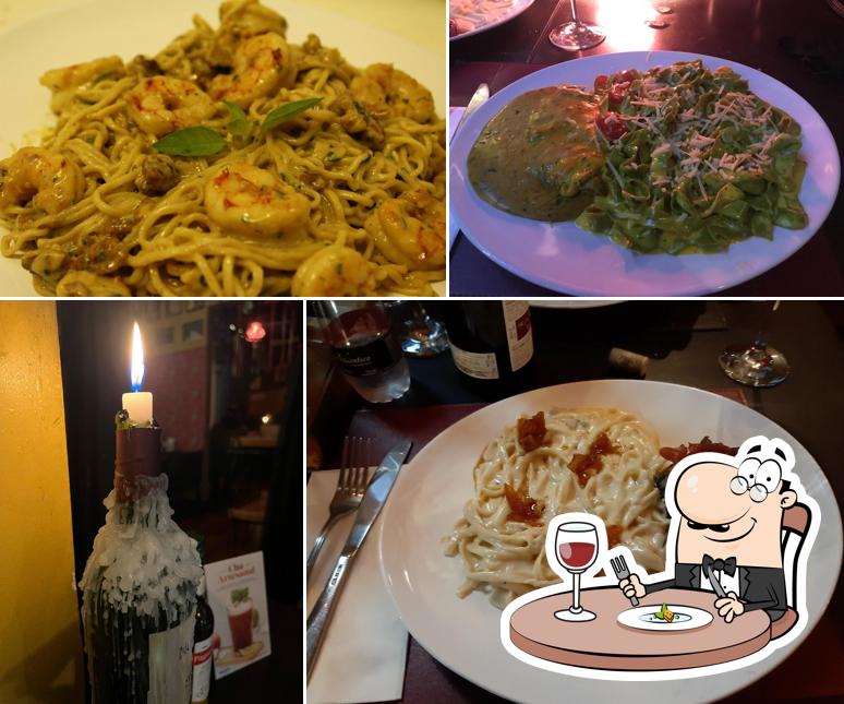 Platos en La Mafia Trattoria