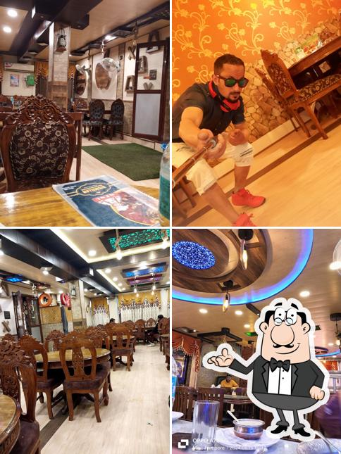 The interior of Noorani Resturant