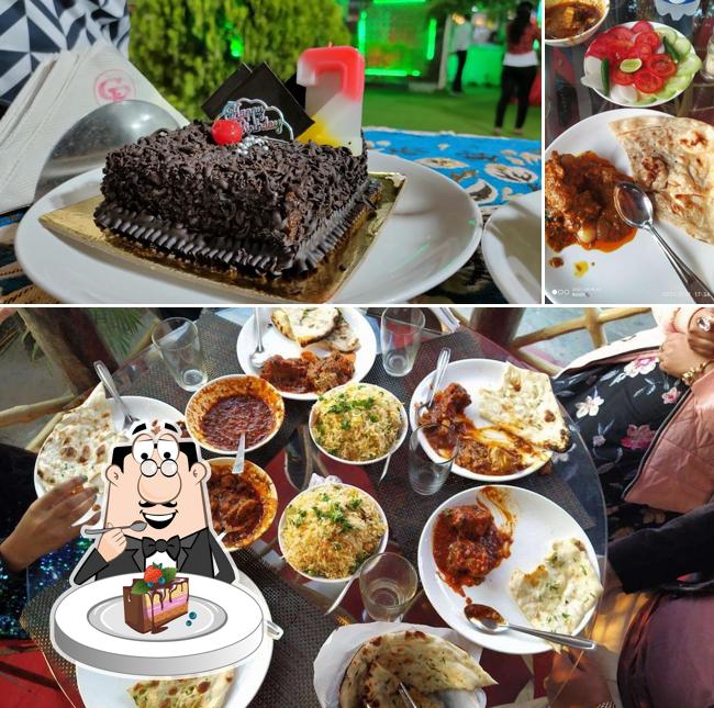 Chocolate cake at Casa Picolla