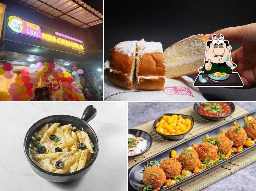 Food at MBA Chai Wala