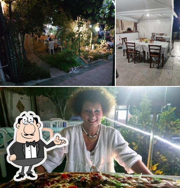 Gli interni di Mola Beach