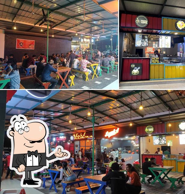 The interior of Momotopia