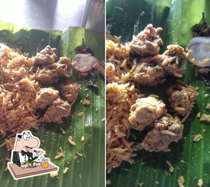 Meals at Thalapakatu Biryani Hotel