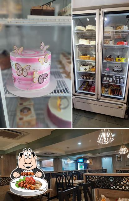 Among different things one can find food and interior at ZAIKA BAKES