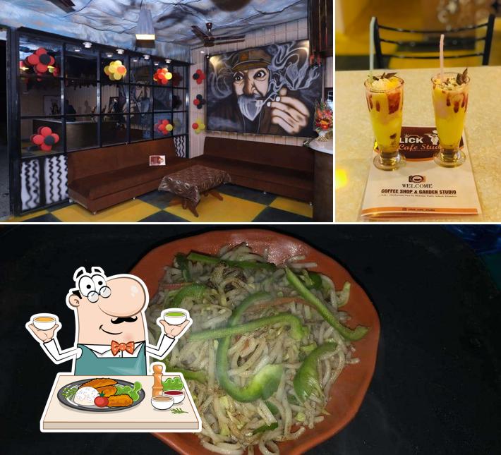 The restaurant's food and beverage