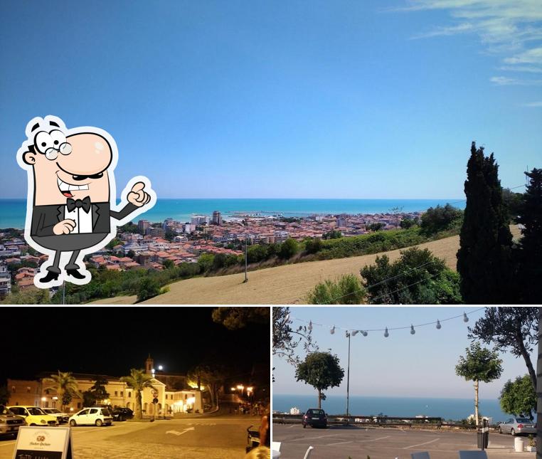 Goditi la vista dagli esterni di Splendore Bistrot Caffè