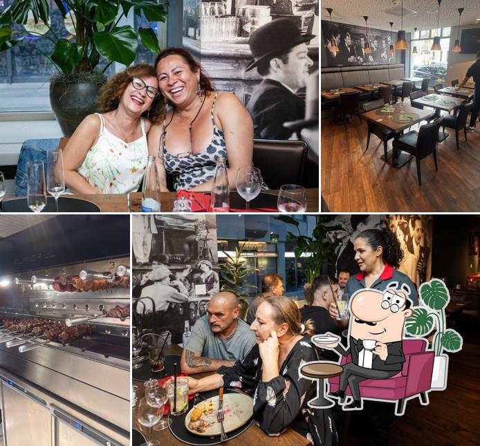 Gli interni di Restaurant Zürich - BOSSA NOVA Brazilian Steakhouse