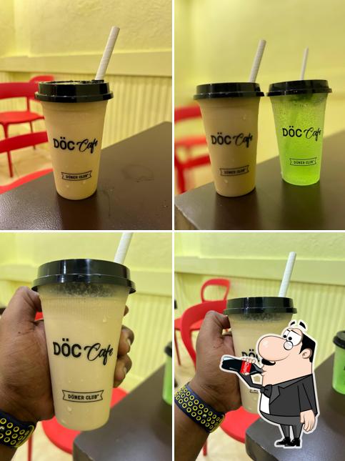 Milk tea at Döner Club Amala Nagar