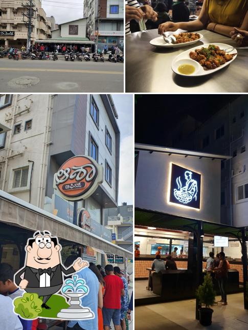 Enjoy the view outside Asha Tiffins