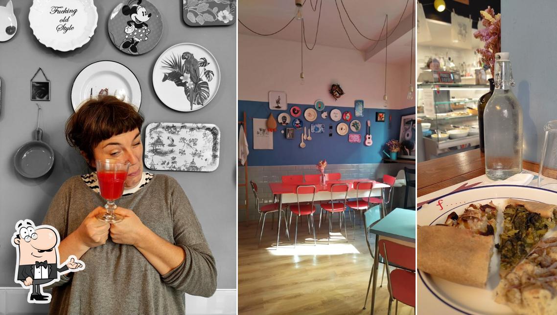 Siediti a un tavolo di Holy Food Genuino Market