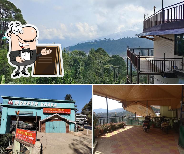 Take a look at the outside part of Modern Dhaba