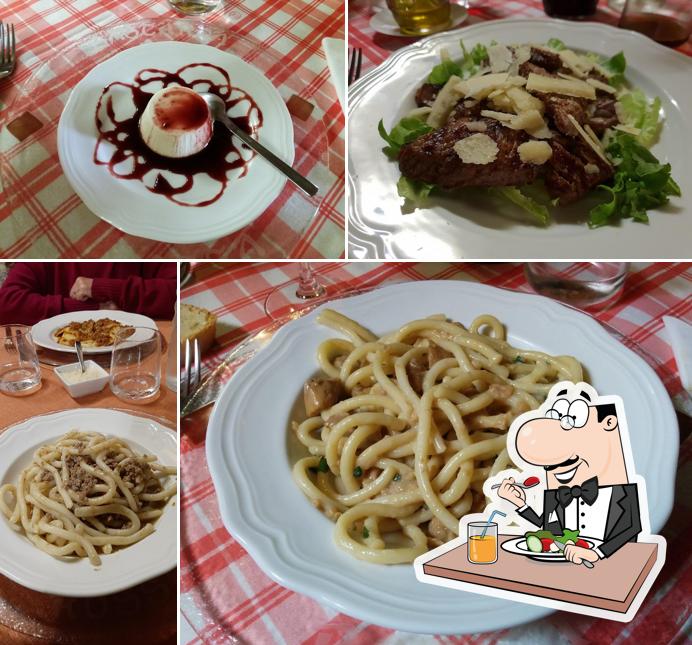 Cibo al Osteria Bastarda Rossa