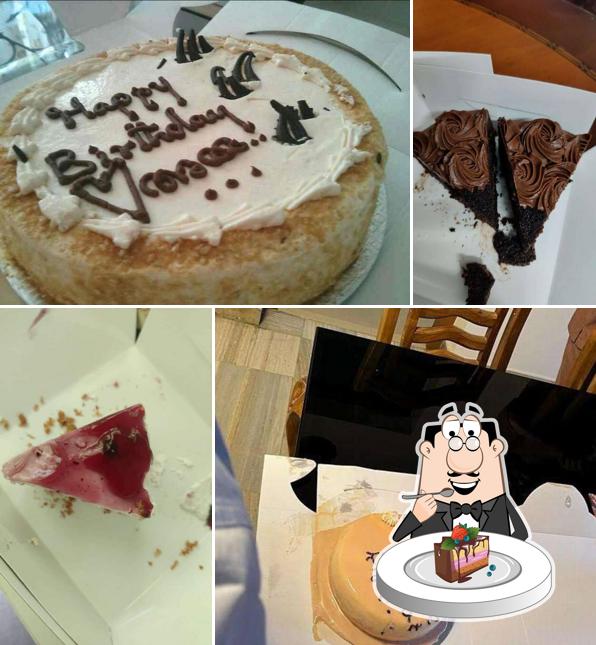 Chocolate cake at Pandhal Cake Shop
