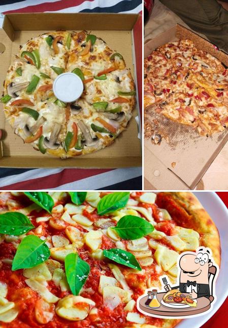 Order pizza at The pizza kitchen