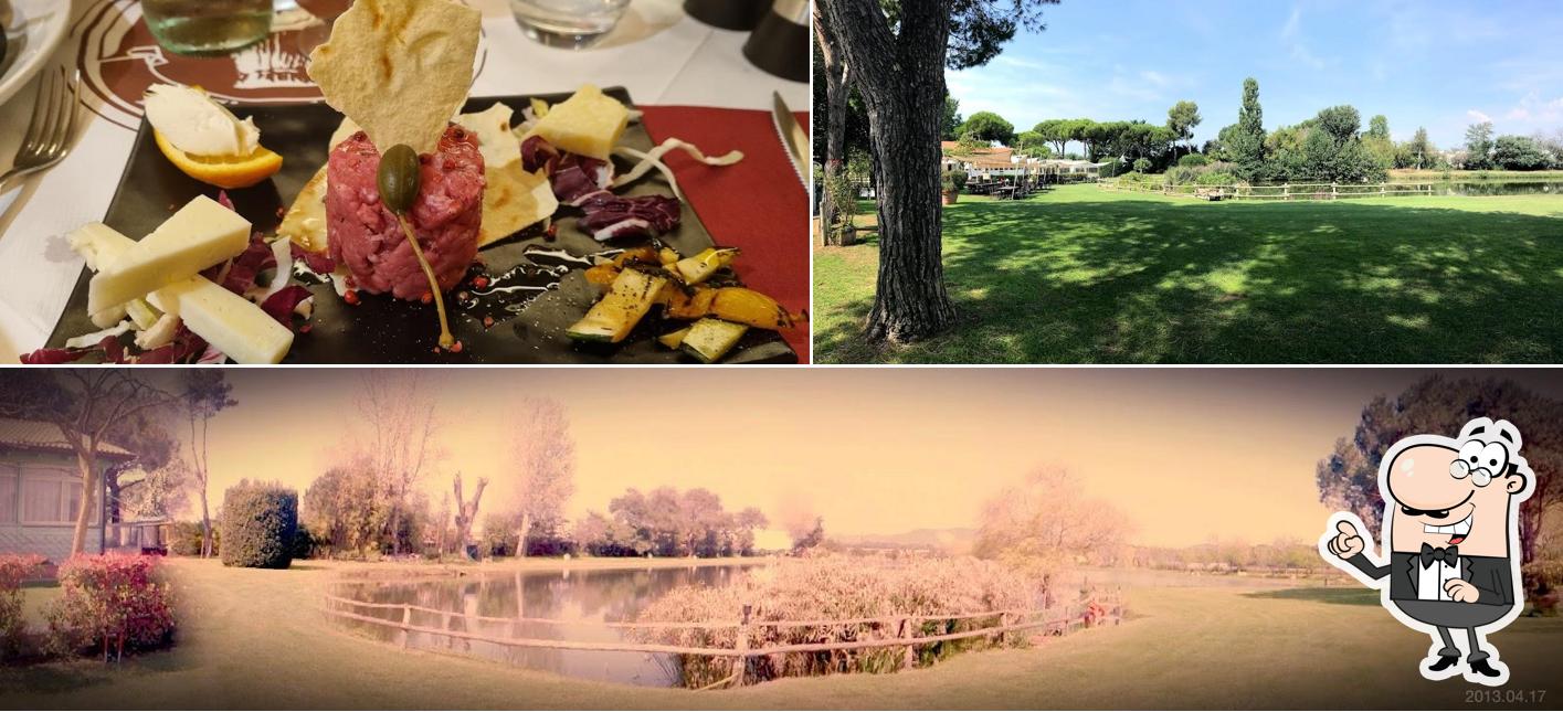 La foto di esterno e cibo da Trattoria Il Fiaschetto