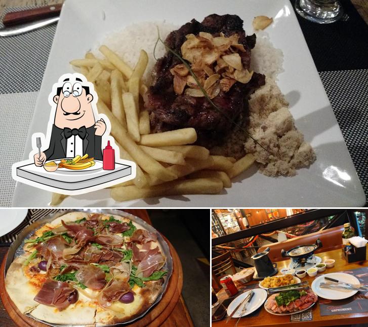 Peça cbatatas fritas francesas no Vemaguet 67 Microcervejaria e Choperia