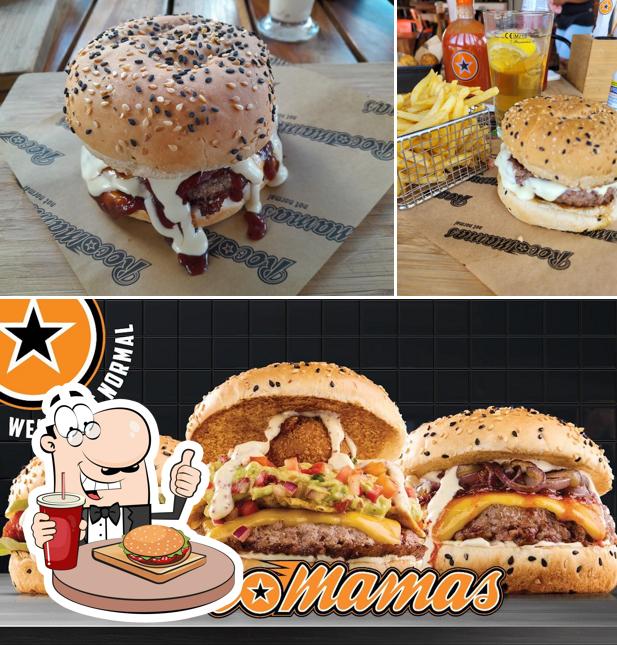 Commandez l'un des hamburgers offert par RocoMamas Klerksdorp