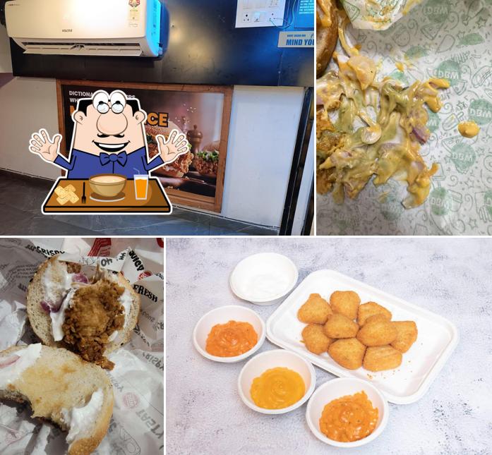 Food at DBW De Burger World