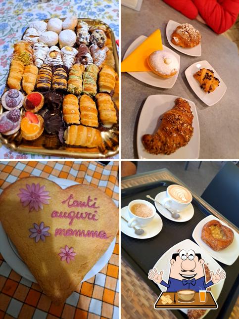 Platti al Pasticceria Nuova Pasev