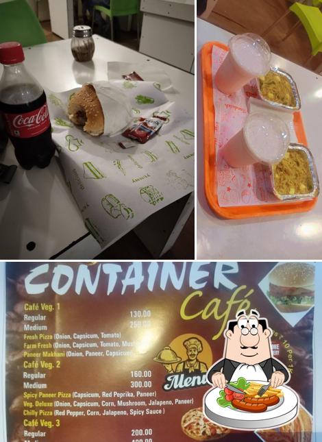 Meals at Container Cafe