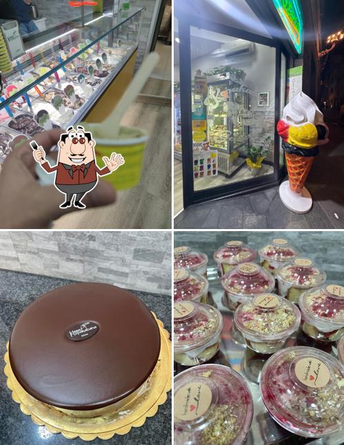 Cibo al Gelateria Kopakabana