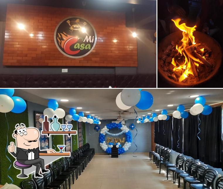 The interior of Mi Casa Food Court