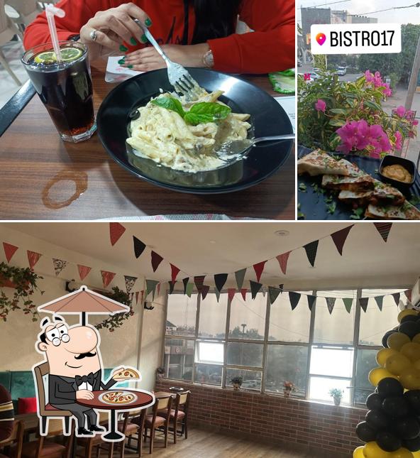 The exterior of Bistro@17 Cafe