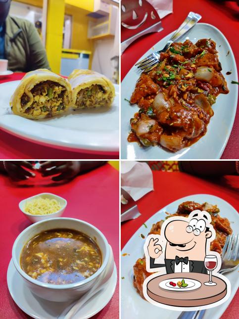Food at CHOPS N GRILLS,NALCO SQUARE