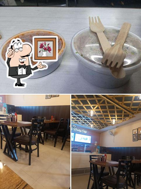Har Rozz The Daily Cafe is distinguished by interior and food