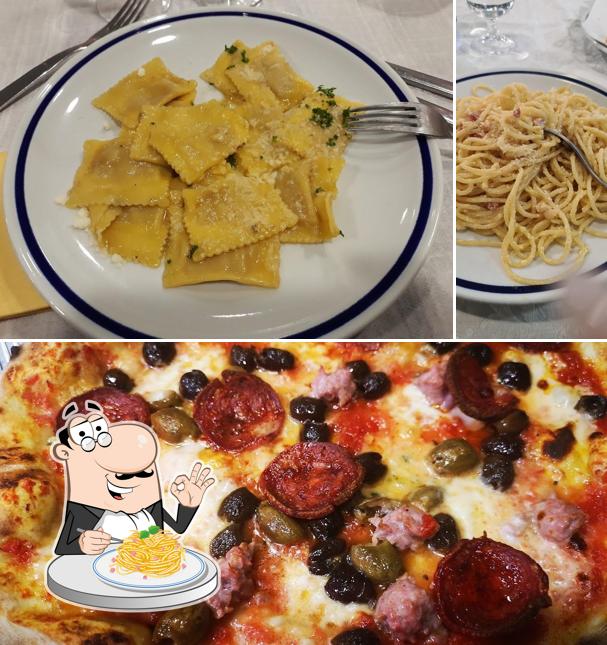 Spaghetti alla carbonara al LIDO MALONE