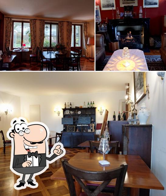 Gli interni di Restaurant La Coudre
