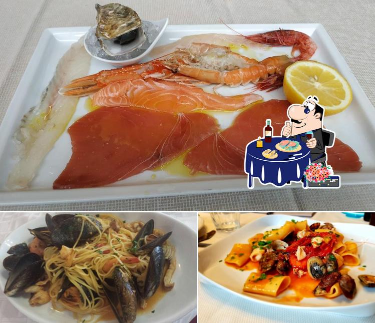 Sashimi al Ristorante Pizzeria La Conchiglia