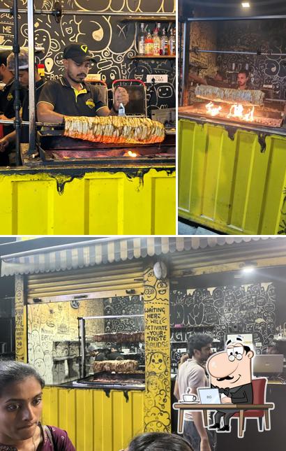 Check out how Smoky Docky DLF Hyderabad looks inside