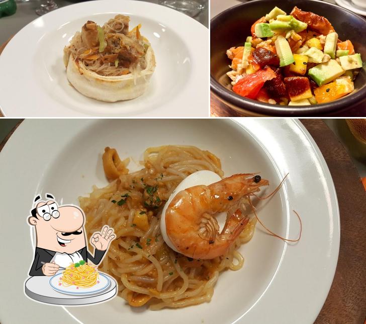Spaghetti alla carbonara al Yum