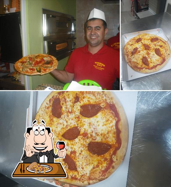 A Istanbul City Kebap, puoi ordinare una bella pizza