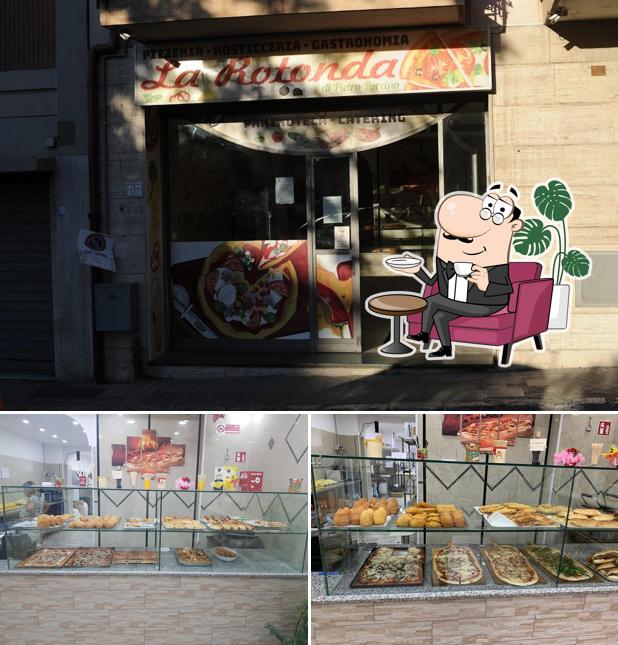 Gli interni di La Rotonda