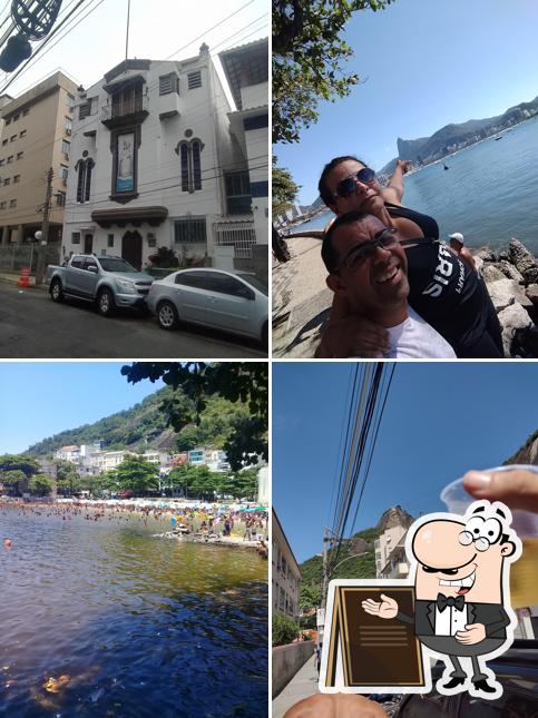 Você pode espairecer no exterior Flor da Urca