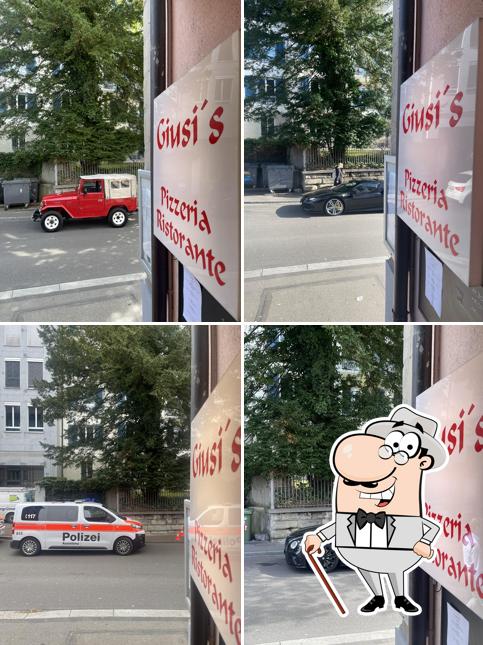 Jetez un coup d’œil à quoi ressemble Giusi‘s Ristorante-Pizzeria à l'extérieur