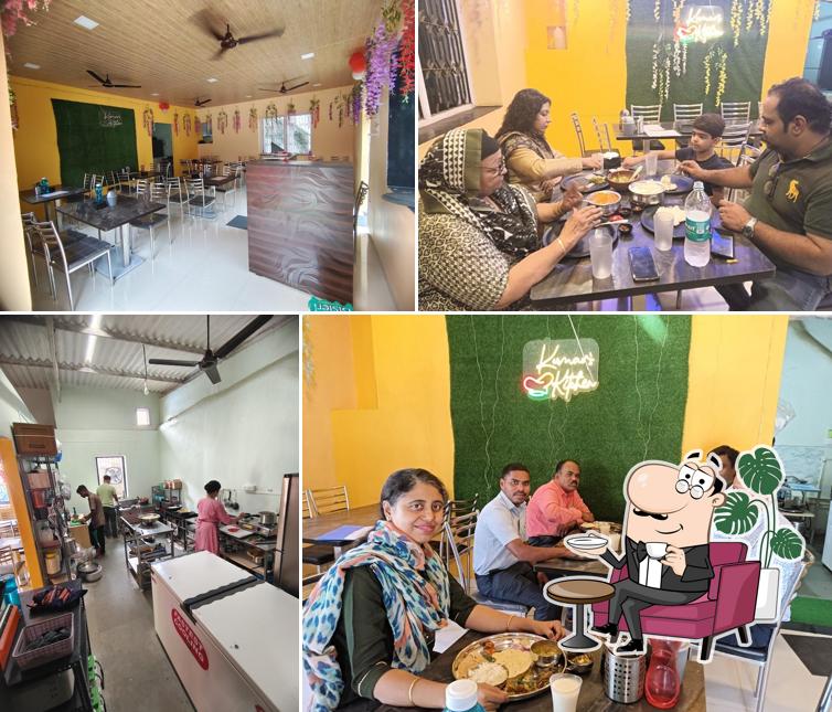 The interior of K.K restaurant