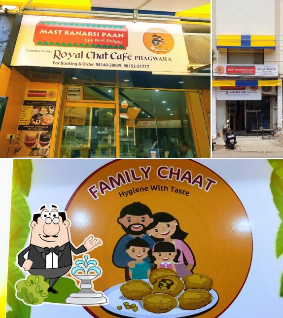 The exterior of Royal chat Cafe - Mast Banarasi Paan