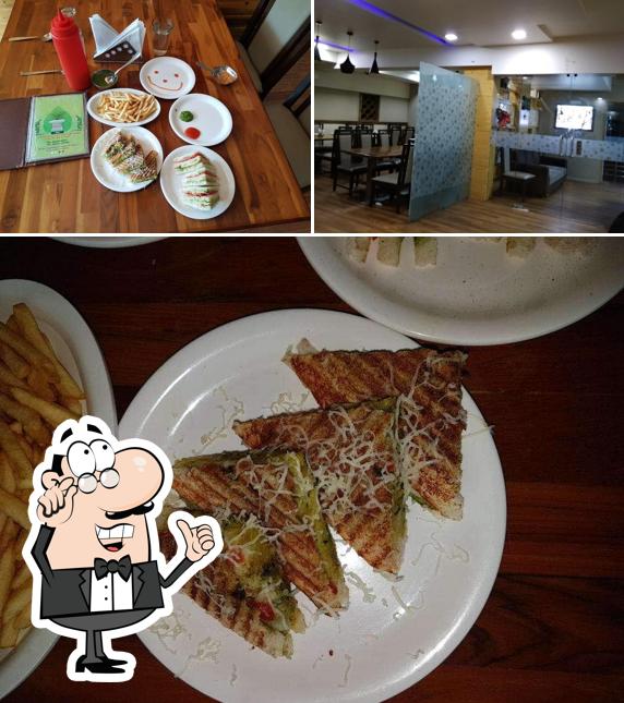 The interior of Tulsi Multicuisine Restaurant