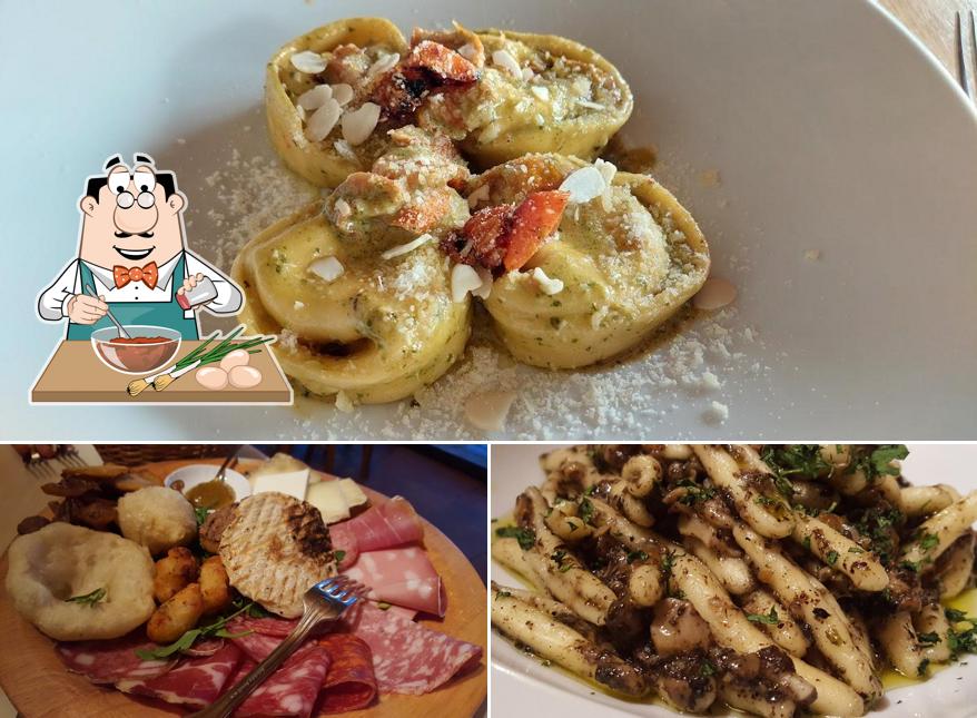 Ravioli al La Locanda della Chiocciola