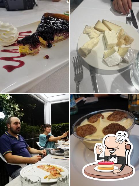 Cheesecake al Pizzeria Giardino