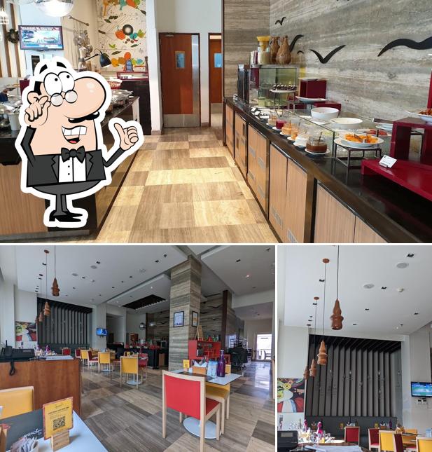 The interior of Spice It