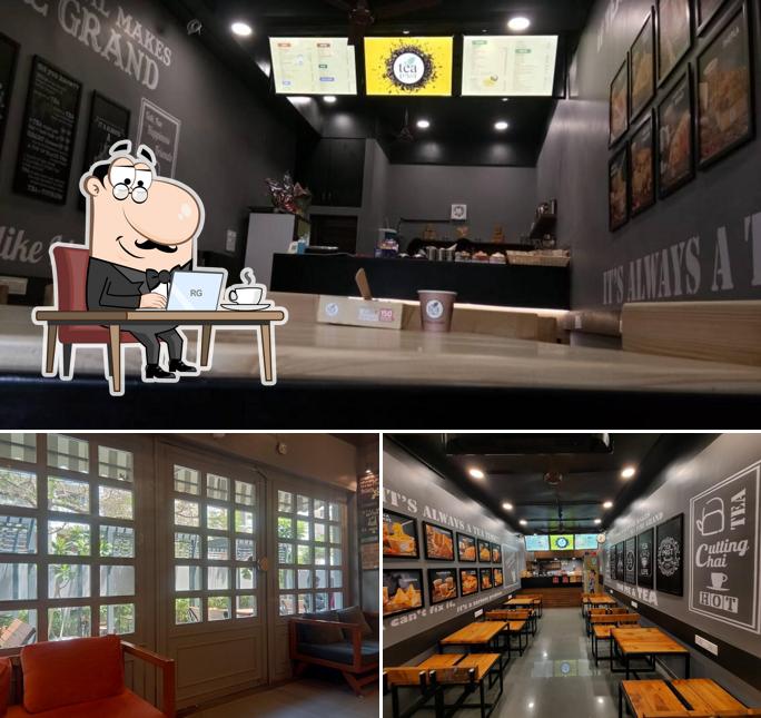 The interior of Tea Post