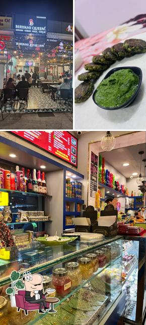 Take a seat at one of the tables at Windsor Street Market, Indirapuram