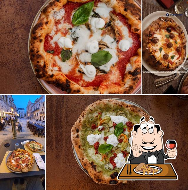 A La Tana di Aldo, puoi ordinare una bella pizza