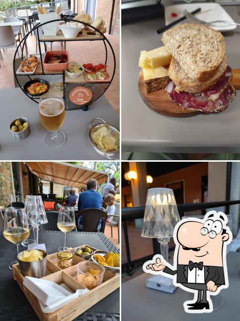 La foto della interni e cibo di Mezzo