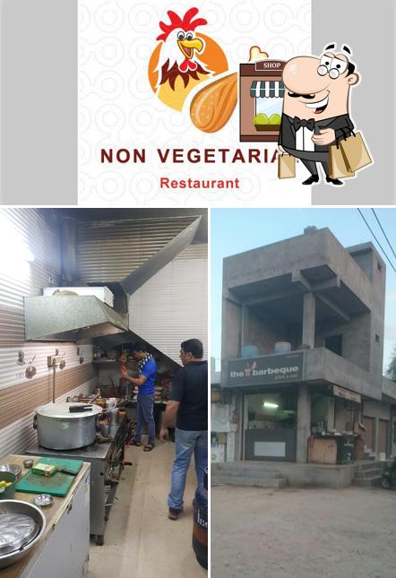 Check out how the barbeque - the best non-veg joint in bikaner looks outside