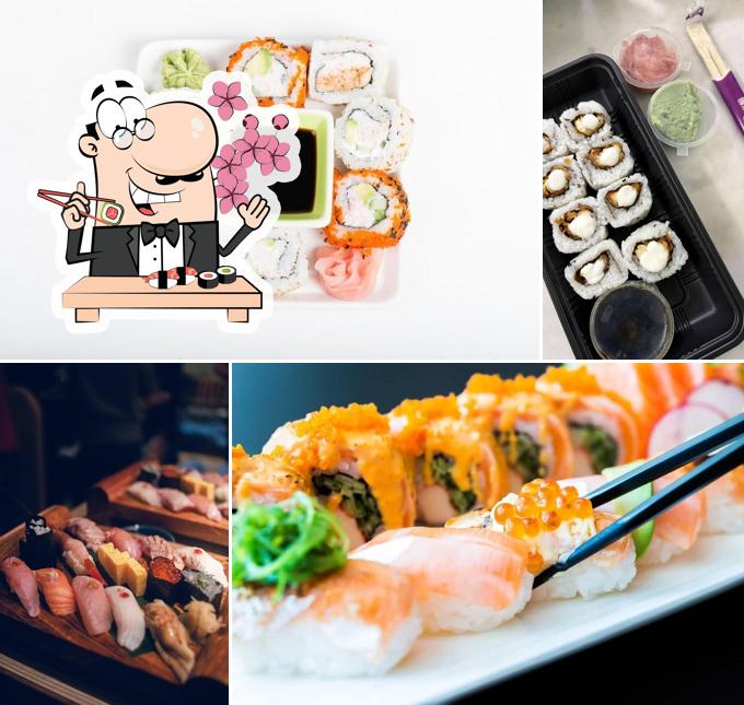Order various sushi options